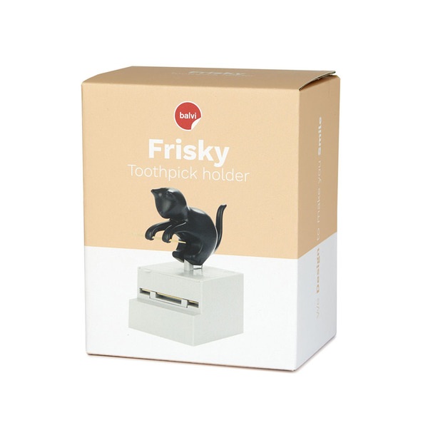Balvi Palillero Frisky negro/gris-27756 Ofertas de temporada
