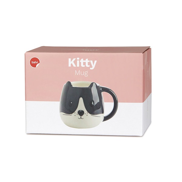 Balvi Mug Kitty blanco/negro-27559 Precio ultrabajo