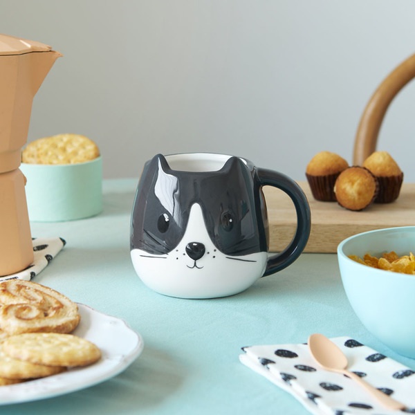 Balvi Mug Kitty blanco/negro-27559 Precio ultrabajo
