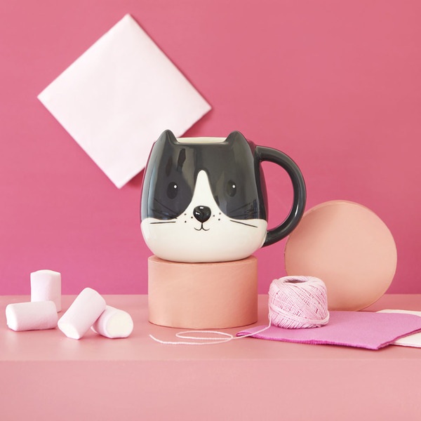 Balvi Mug Kitty blanco/negro-27559 Precio ultrabajo