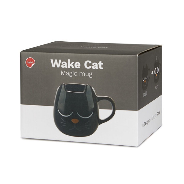 Balvi Mug Wake Cat negro-27590 2025
