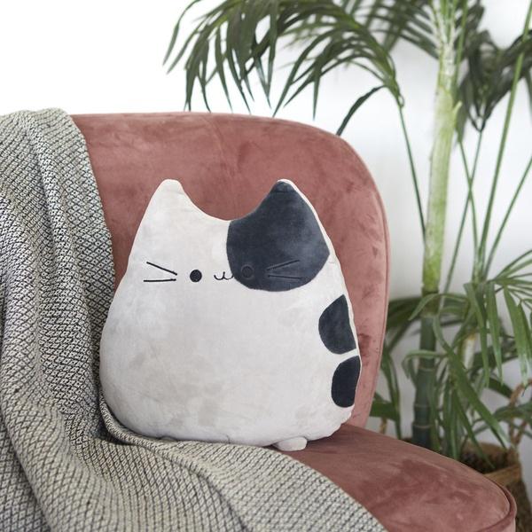 Balvi Balvi Cojín Sweet Kitty Color gris Forma de gato Suave y muy blando Poliéster Outlet