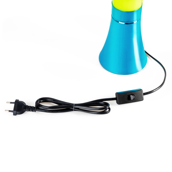 Balvi Balvi Lámpara Lava Magma Color azul Lava color lima Bombilla incluida Aluminio/cristal 45cm Gran oferta