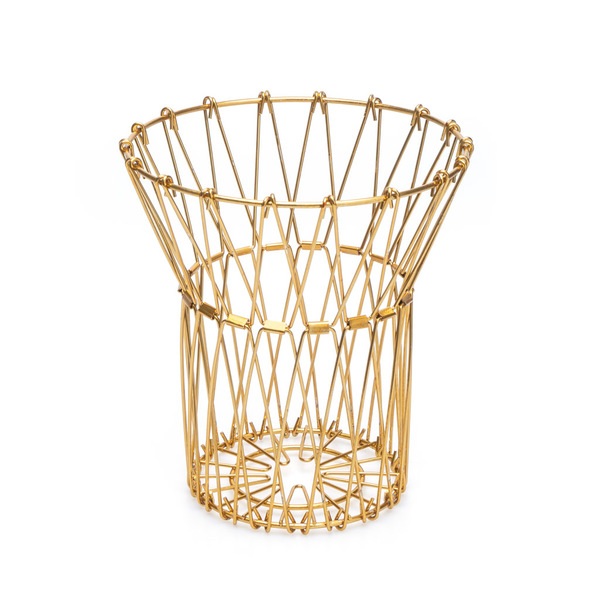 Balvi Balvi Frutero Multi Form Color dorado Contenedor decorativo Ajustable Metal Rebajas de fábrica