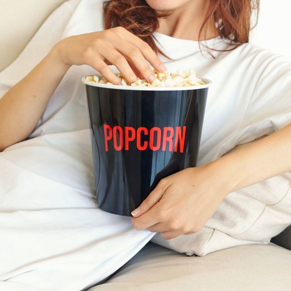 Balvi Bol palomitas Popcorn Streaming negro-27671 Envío gratis
