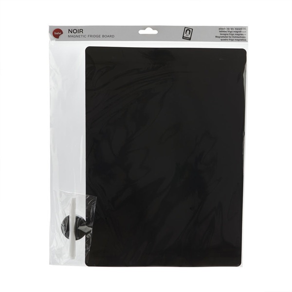 Balvi Balvi Pizarra nevera Noir Color negro Magnética Con rotulador y borrador Polipropileno 42 x 30 cm Oferta especial de fábrica
