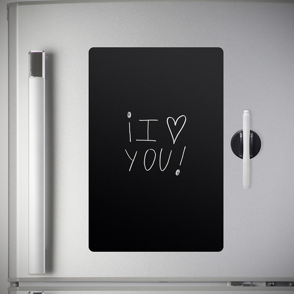 Balvi Balvi Pizarra nevera Noir Color negro Magnética Con rotulador y borrador Polipropileno 42 x 30 cm Oferta especial de fábrica