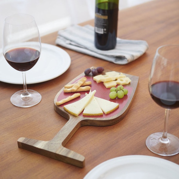 Balvi Tabla queso Red Wine rojo-27802 Grandes descuentos