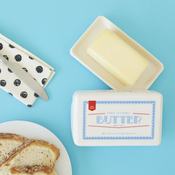 Balvi Mantequillera Butter Block blanco-27585 Liquidación