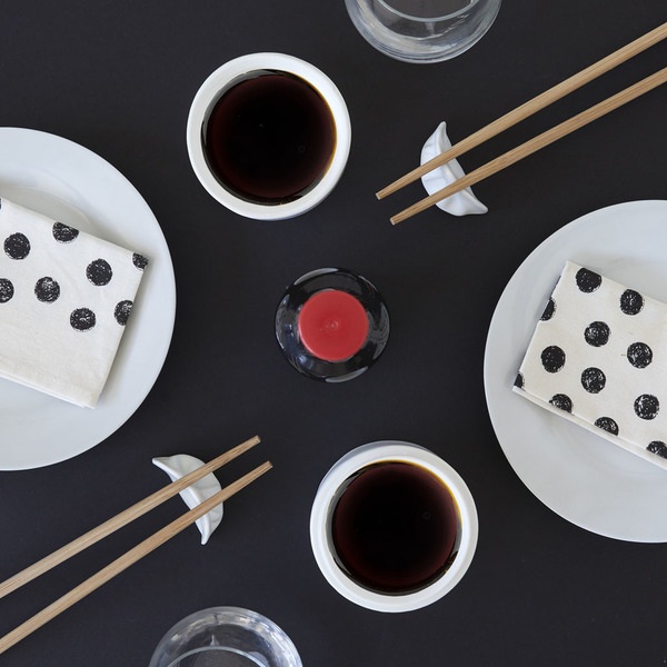 Balvi Set Sushi Mushiki blanco-27591 Envío internacional gratuito