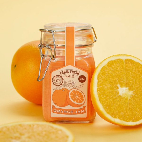 Balvi Vela aromática Farm Fresh naranja-27806 2025