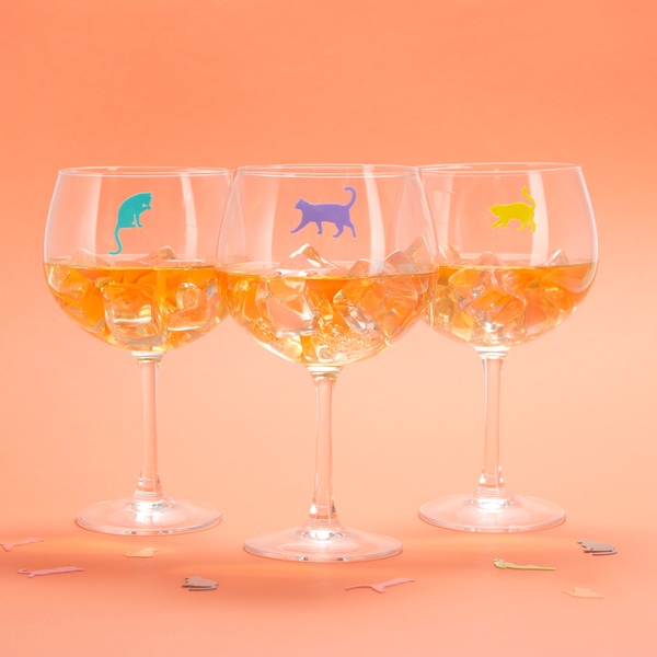 Balvi Marca copas Sticky Cats x8-27577 Tienda