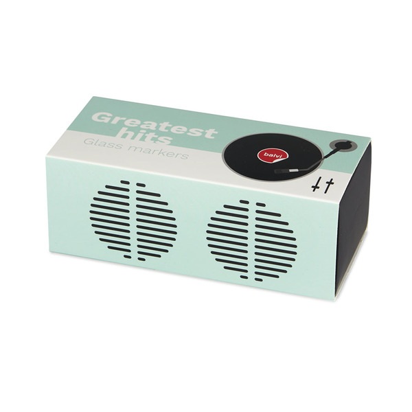 Balvi Marca copas Greatest Hits negro-27617 Tienda