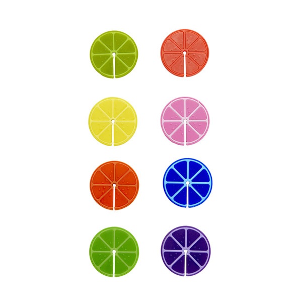 Balvi Balvi - Marca copas Fruit Party x8 colores surt