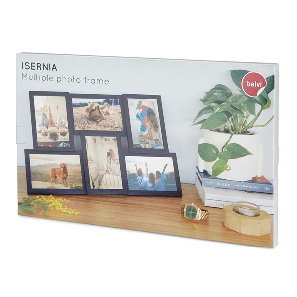 Balvi Balvi - Marco Isernia múltiple 6x 10x15 negro Ofertas especiales