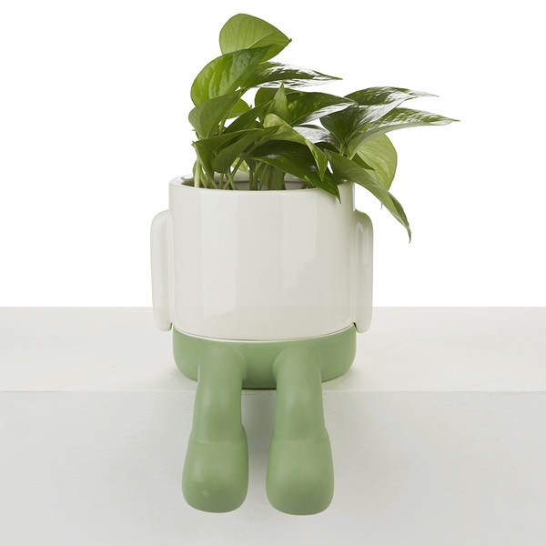 Balvi Maceta Mr.Dangly verde-27530