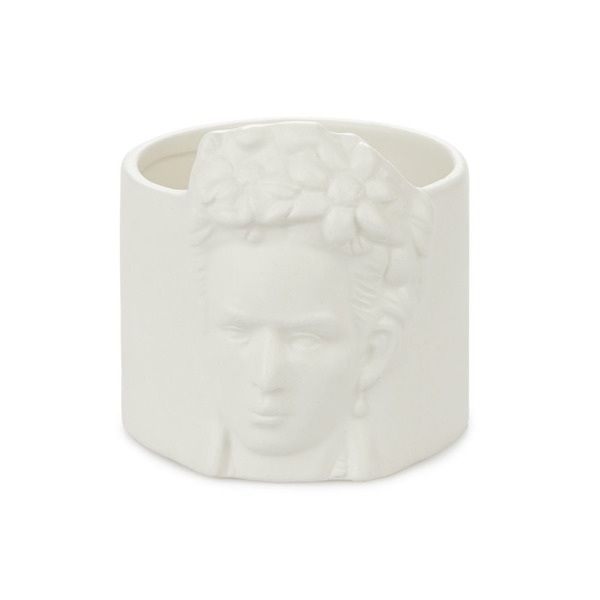 Balvi Mini maceta Frida blanco-27505 Venta caliente