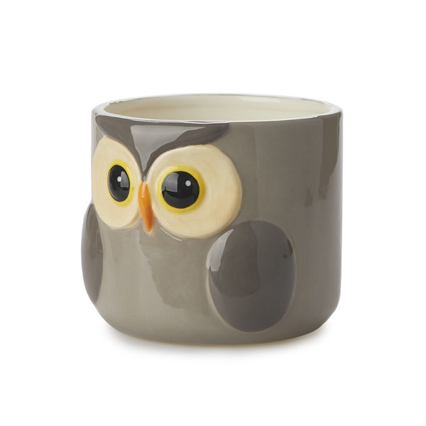 Balvi Maceta Owl gris-27678 En oferta