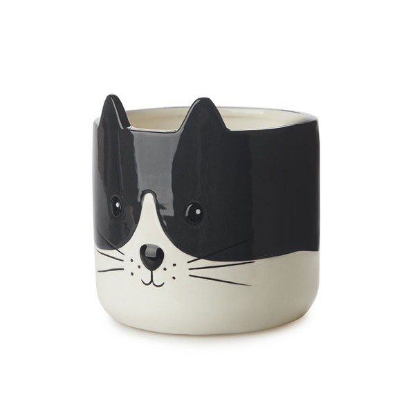 Balvi Maceta Kitty negro/blanco-27681 Rebajas baratas