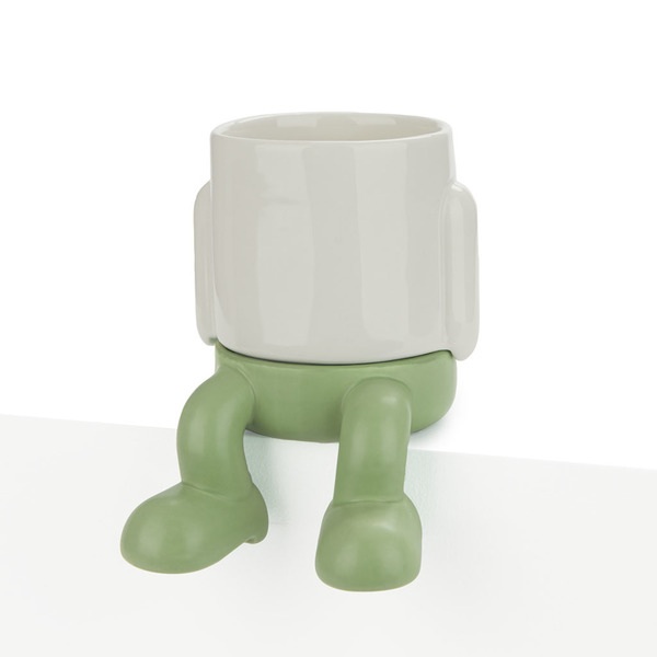 Balvi Mini maceta Mr.Dangly verde-27836 Ventas relámpago