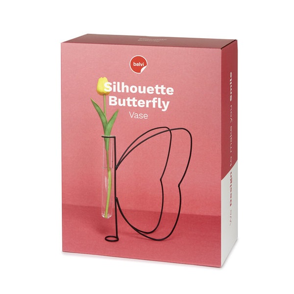 Balvi Florero Butterfly Silhouette negro-27794 Descuento