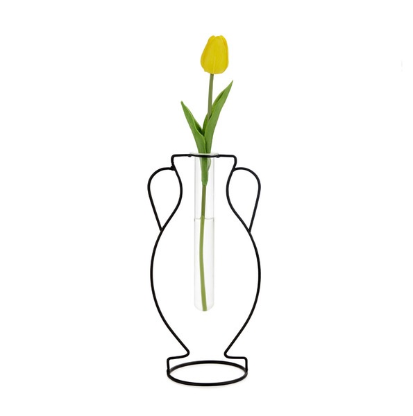 Balvi Florero Hellas Silhouette negro-27795
