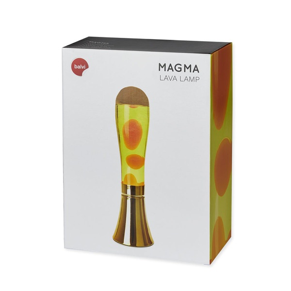 Balvi Lámpara lava Magma dorado-27395 Rebajas online