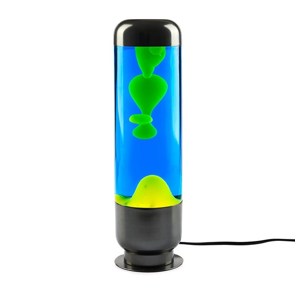 Balvi Lámpara lava Capsule azul/lima-27758