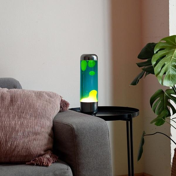 Balvi Lámpara lava Capsule azul/lima-27758 ÚLTIMAS EDICIONES