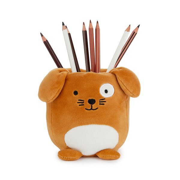 Balvi Portalápices Fluffy Woof marrón-27872