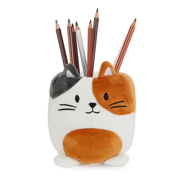 Balvi Portalápices Fluffy Kitty Calico multicolor-27873