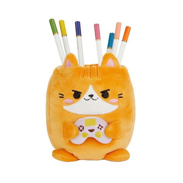 Balvi Portalápices Fluffy Kawaii Gamer plástico/tela-27874