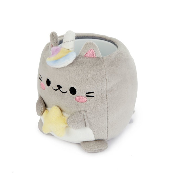 Balvi Portalápices Fluffy Kawaii Starry gris-27875 En oferta