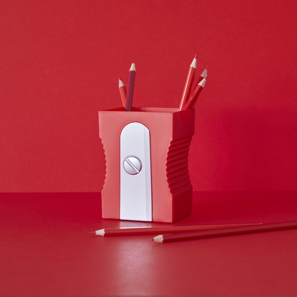 Balvi Portalápices Sharpener rojo-27414 Última moda