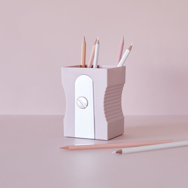 Balvi Portalápices Sharpener rosa claro-27498 Rebajas de fin de temporada