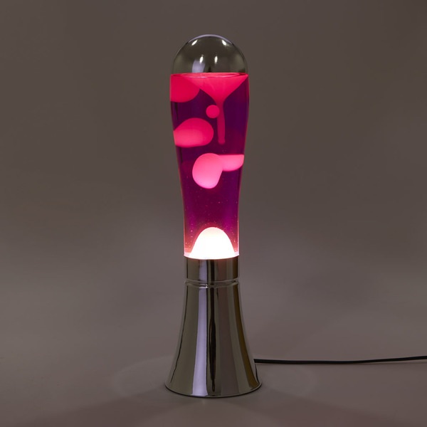 Balvi Lámpara lava Magma plateado/rosa-27396 Devoluciones gratuitas