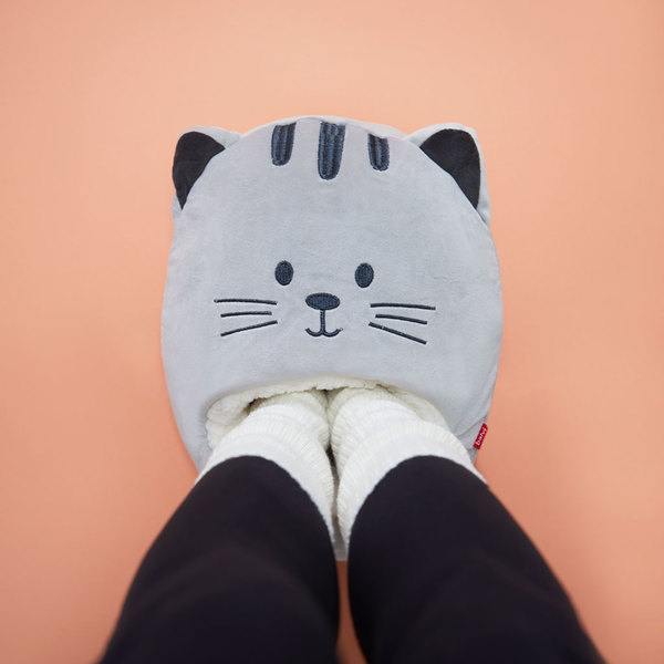 Balvi Calienta pies Kitty gris-27418 Venta caliente