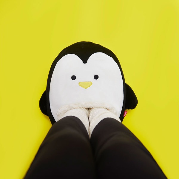 Balvi Calienta pies Pingu blanco/negro-27420 Gran oferta