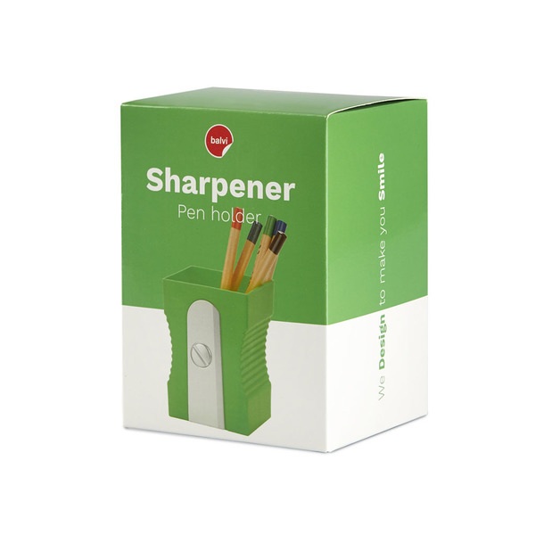 Balvi Portalápices Sharpener verde-27538 Tienda