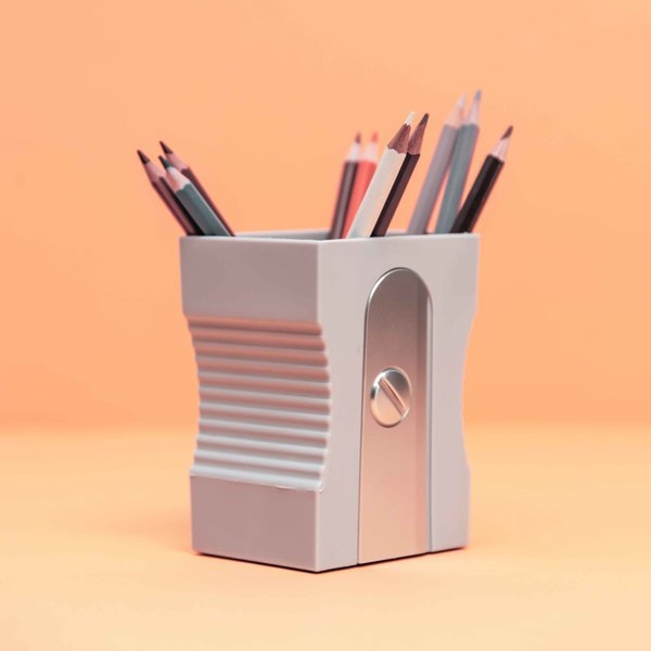 Balvi Portalápices Sharpener gris-27606 Tienda