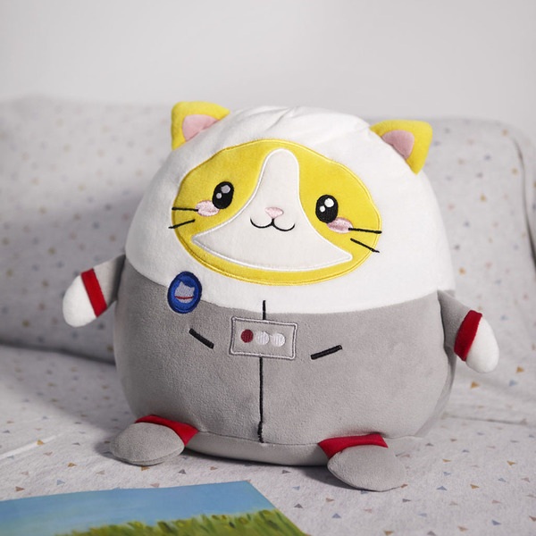 Balvi Cojín infantil Fluffy Astrocat blanco/gris-27779 COMPRAR AHORA