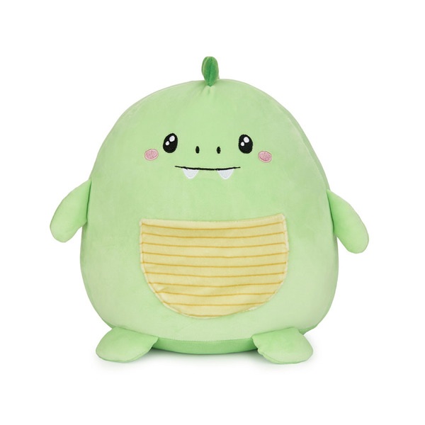Balvi Cojín infantil Fluffy Dinoz verde-27780 ÚLTIMAS EDICIONES