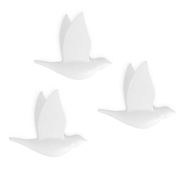 Balvi Colgador pared Birdie x3-27186