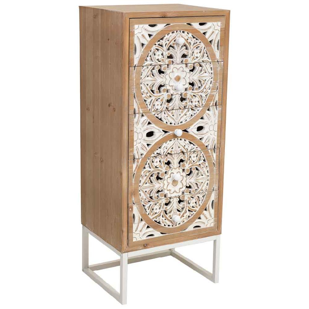 Creaciones meng MUEBLE - COMODAS Y SINFONIERS - sinfonier de madera blanco