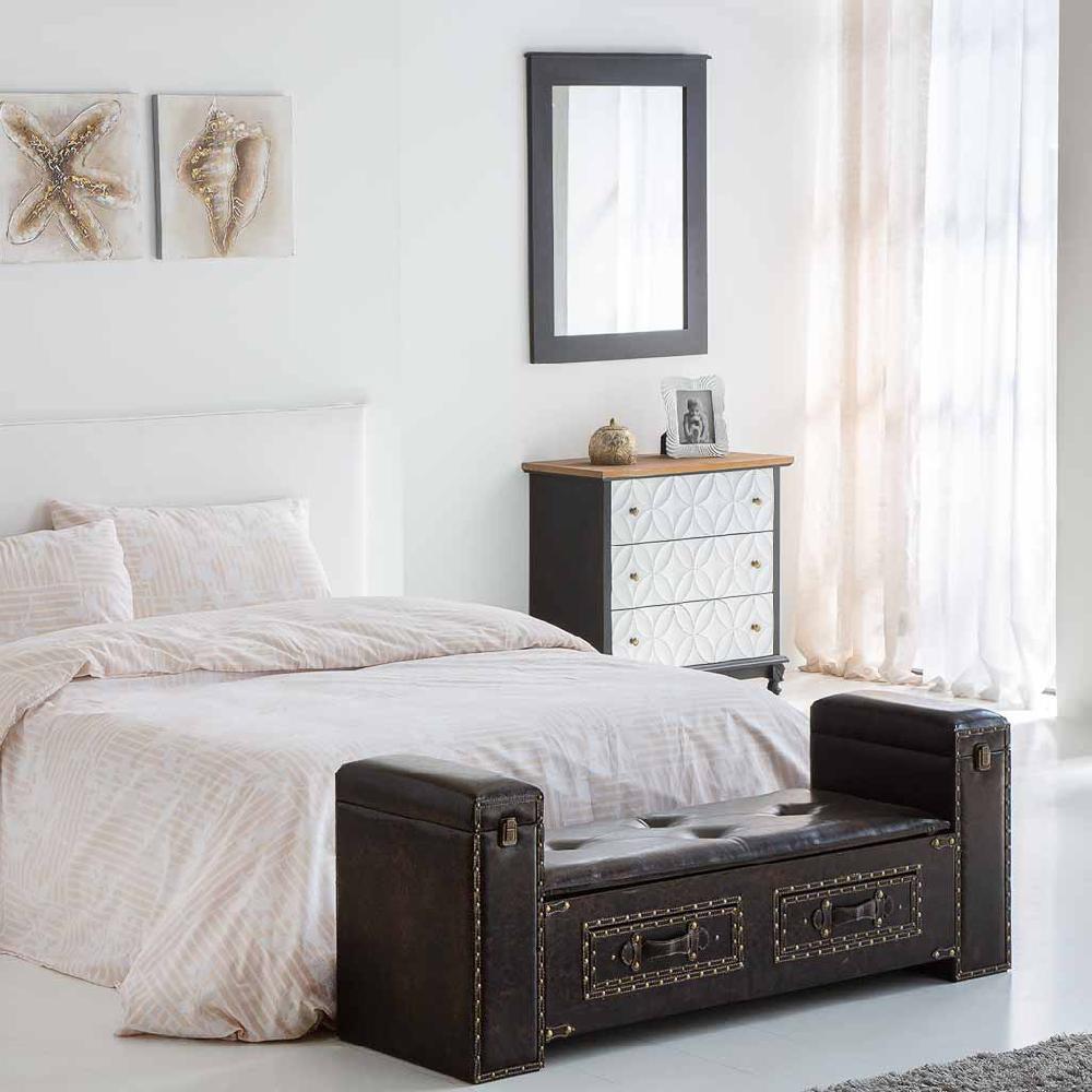 Creaciones meng MUEBLE - COMODAS Y SINFONIERS - comoda de madera con 3 cajones Ofertas