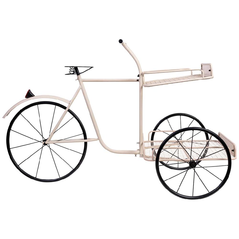 Creaciones meng MUEBLE - CARROS EXPOSITORES DE MADERA Y METAL - kit bici expositor de metal con dos bandejas Precio de fábrica