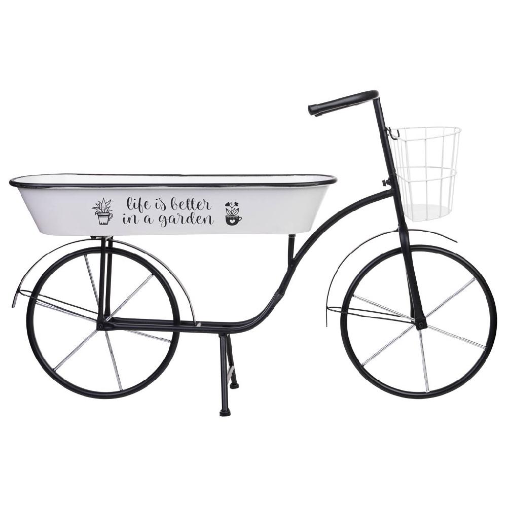 Creaciones meng MUEBLE - CARROS EXPOSITORES DE MADERA Y METAL - kit bici expositor de metal con barreño Superdescuento