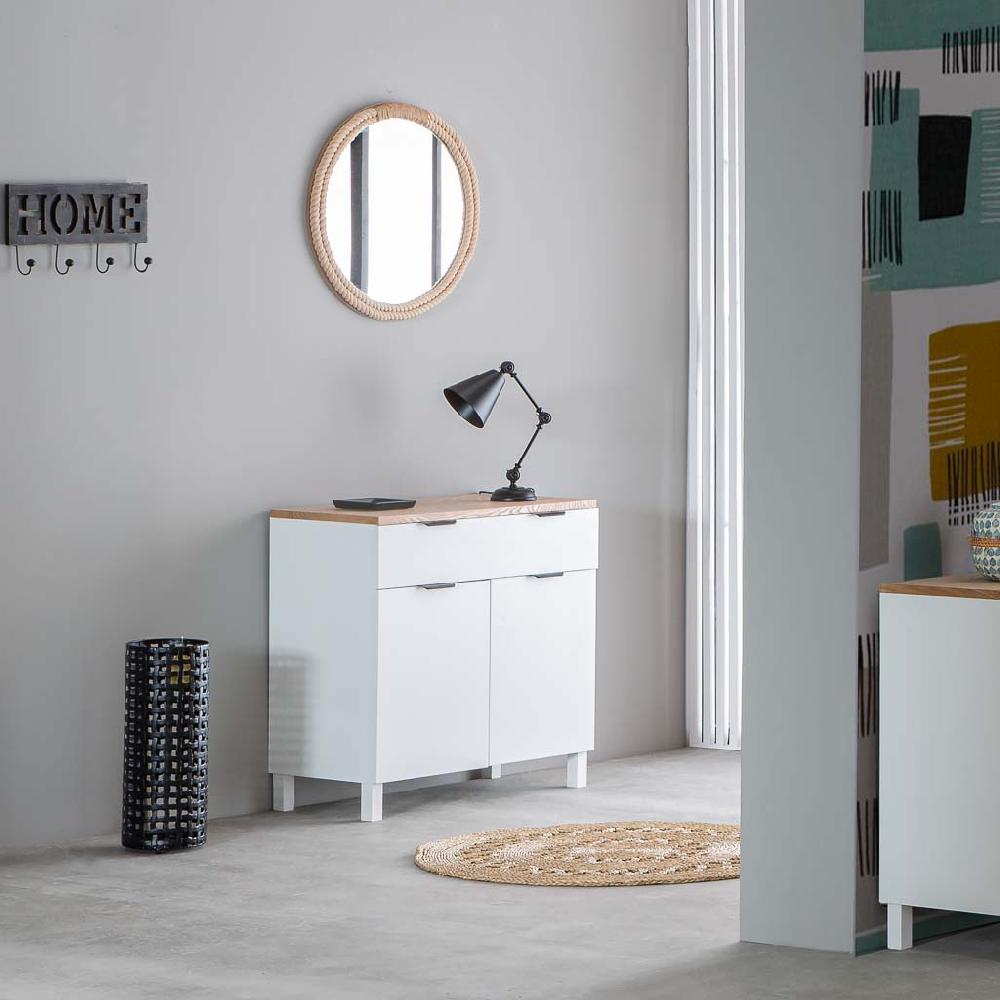 Creaciones meng MUEBLE - APARADORES - aparador de madera marrón Liquidación
