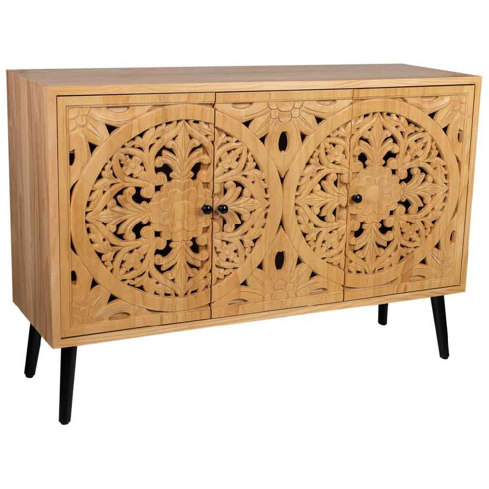 Creaciones meng MUEBLE - APARADORES - aparador de madera marrón