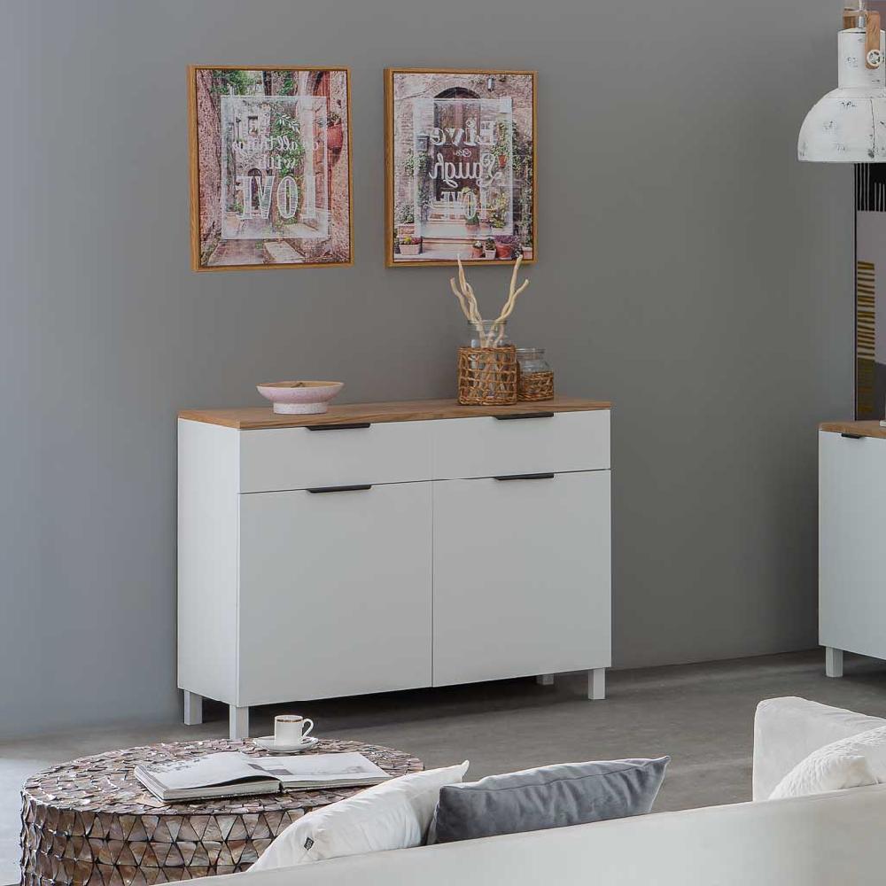 Creaciones meng MUEBLE - APARADORES - aparador de madera de 2 cajones y 2 puertas COMPRAR AHORA